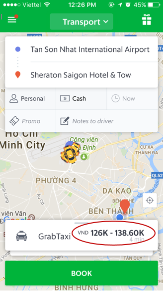 Avoiding taxi scams in Saigon