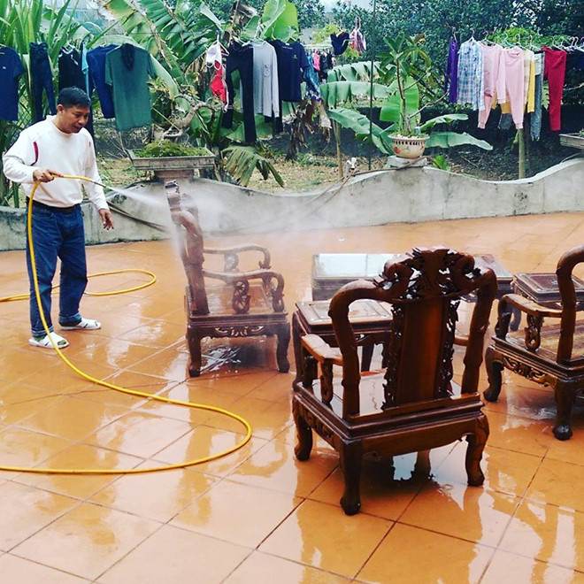 TET - Lunar New Year 2019 in Vietnam cleaning the house