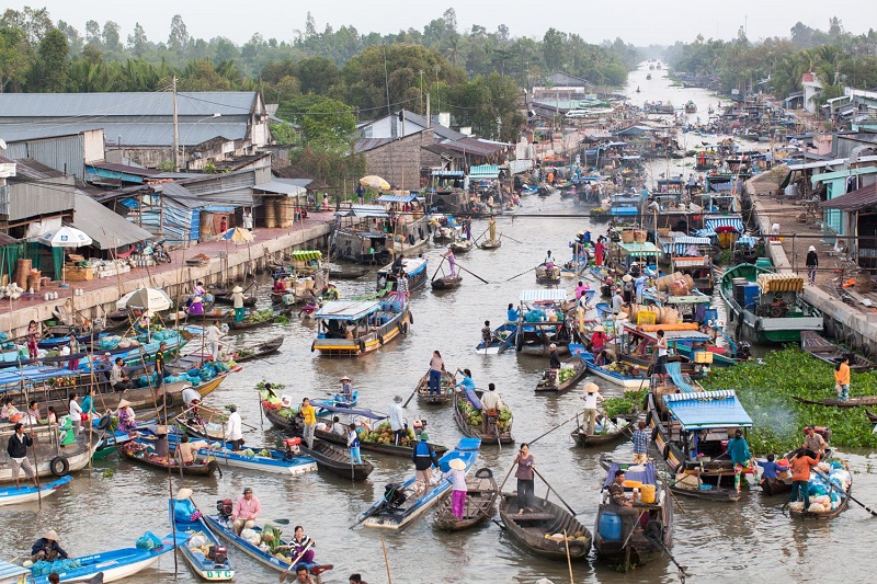 Mekong Delta Floating Markets - Things you need to know before traveling