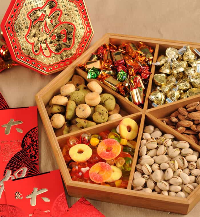 TET - Lunar New Year 2019 in Vietnam sweet snack during Tet