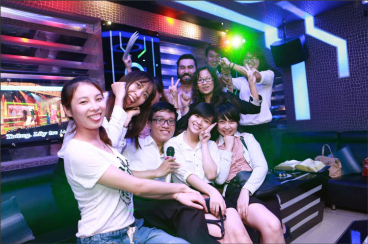 Things to do in Saigon at night - Singing Karaoke with your friends