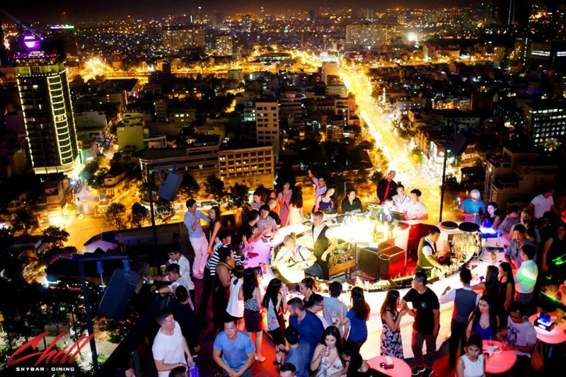 Top 5 rooftop Bars in Saigon