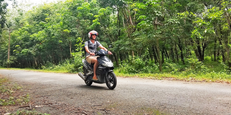 Cu Chi Tunnel Ben Duoc area completely travel guide travel by motorbike