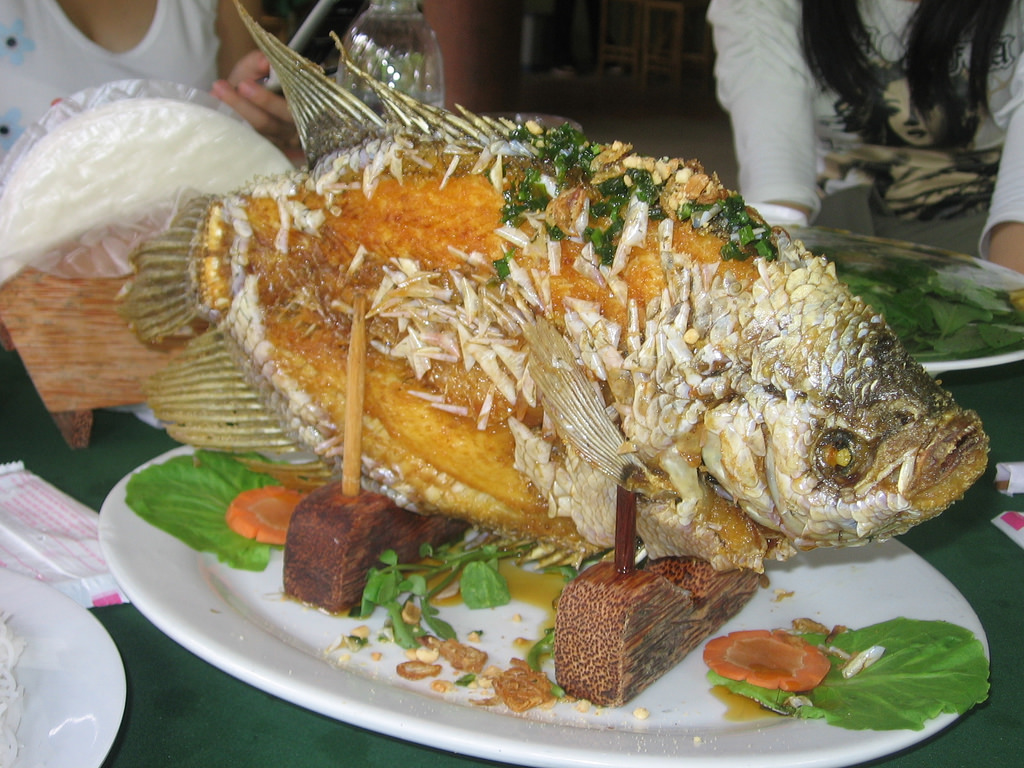 top 8 food in Mekong Delta you should try when come here fried elephant ear fish