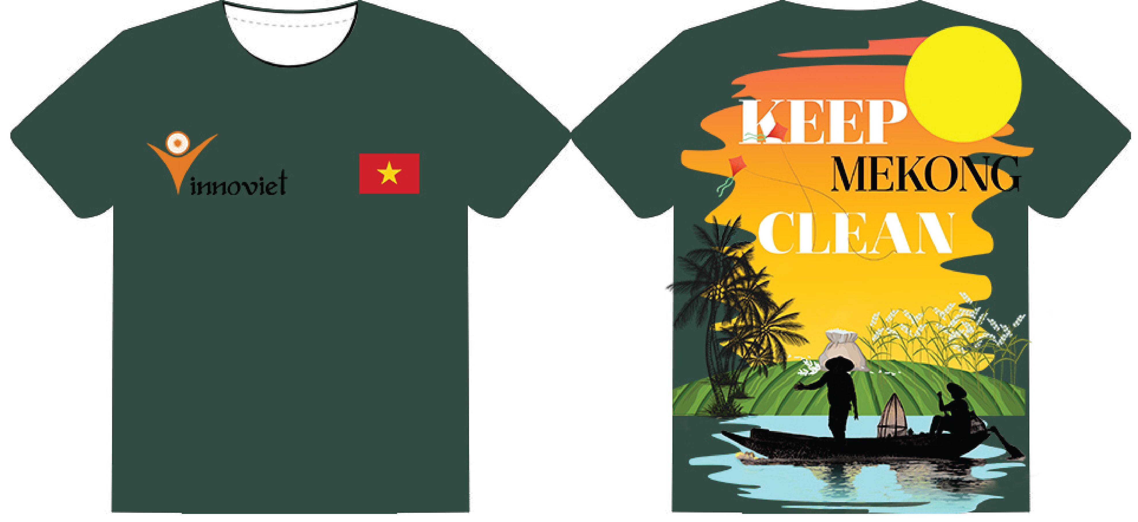 KEEP MEKONG CLEAN tshirt