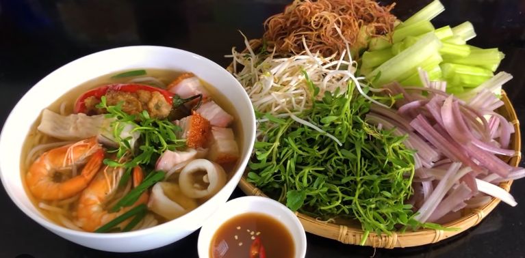 fermented fish noodles soup