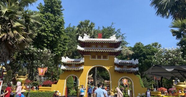 Exploring Vibrant Spring Colors: Ong Ba Chieu's Tomb and Ho Chi Minh City New Year's Eve
