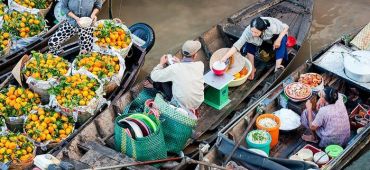 Floating Markets in non-touristy Mekong Delta and Facts You May Not Know