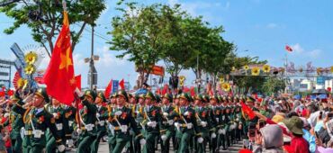 Vietnamese National Pride Fills the Streets of Saigon on April 30, 2025
