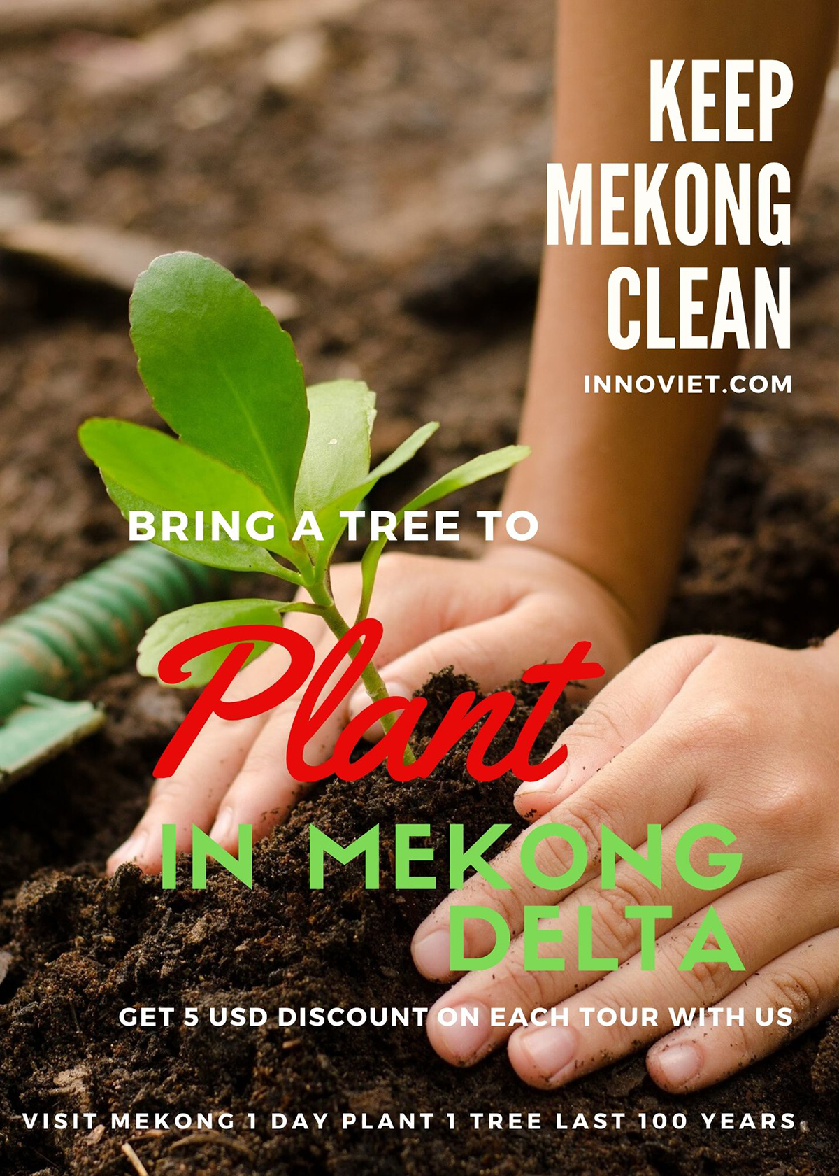 The meaning of Planting a tree in Mekong Delta